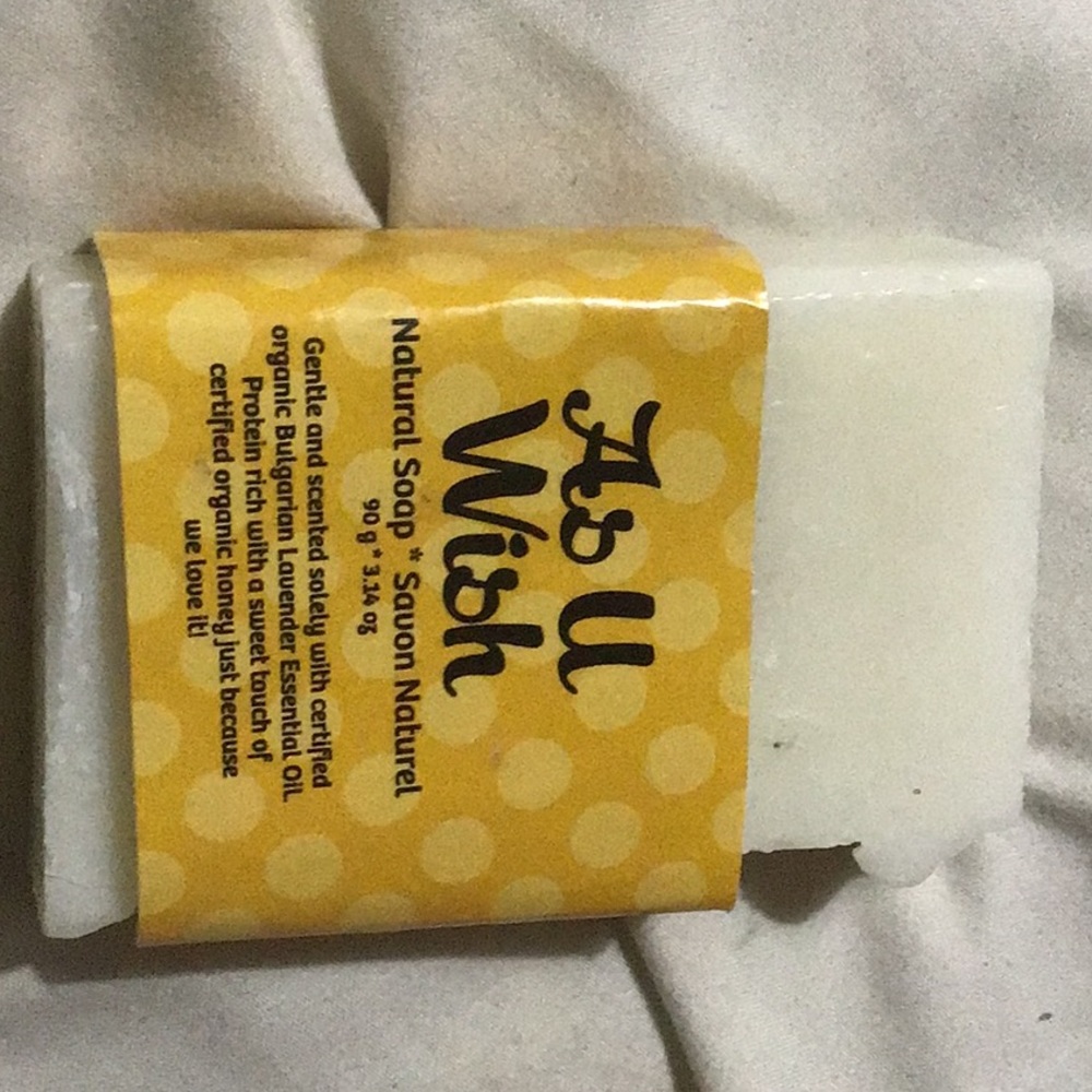 as u wish soap natural soap 90g